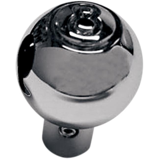 Joker Machine 02-58 Billet Choke Cable Knobs - Chrome Eight Ball