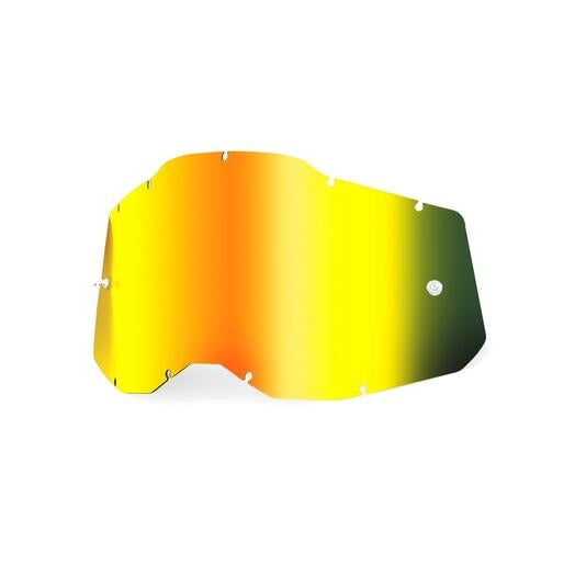 100% Replacement Sheet Lens for AC2/ST2 Junior Goggles - Mirror Gold Lens