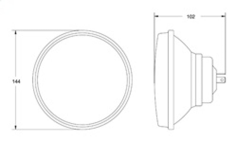 Load image into Gallery viewer, Hella 002850811 HELLA Vision Plus Head Lamp
