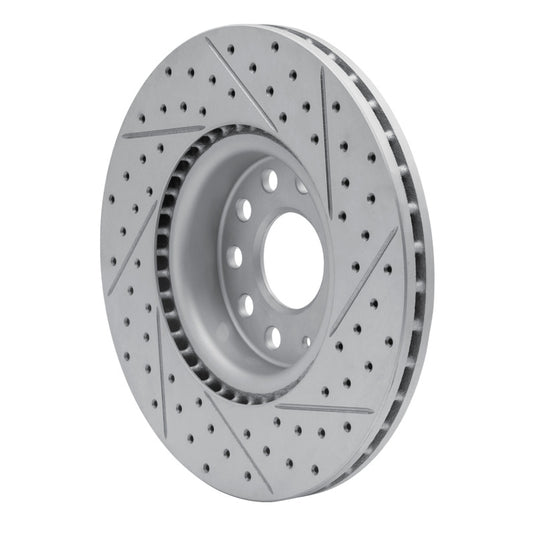R1 Concepts 830-74053L RNC Geo-Carbon Rotor - Drill & Slot