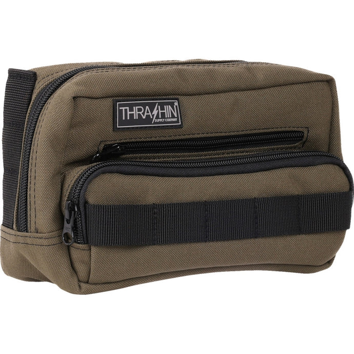 Thrashin Supply Company THB-0010 Handlebar Bag Plus - Green