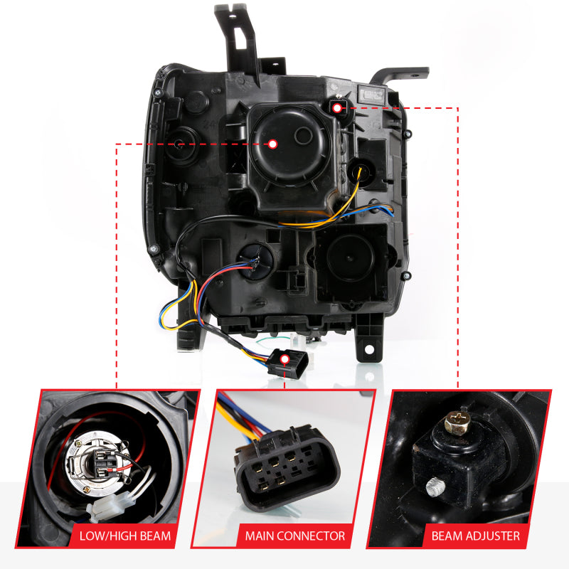 Load image into Gallery viewer, Anzo 111487 ANZ LED/Projector Headlights
