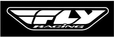 Fly Racing 99-8213 15in. Fly Racing Die Cut - Black