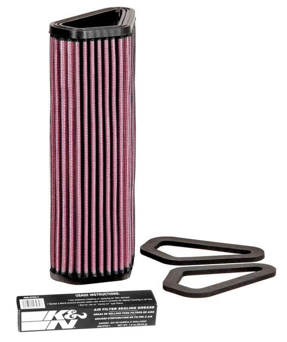 K&N Engineering DU-1007 High Flow Air Filter