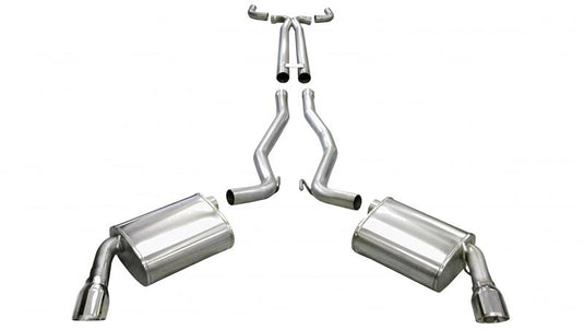 Corsa Performance 14951 COR Cat-Back + X-Pipe Sport