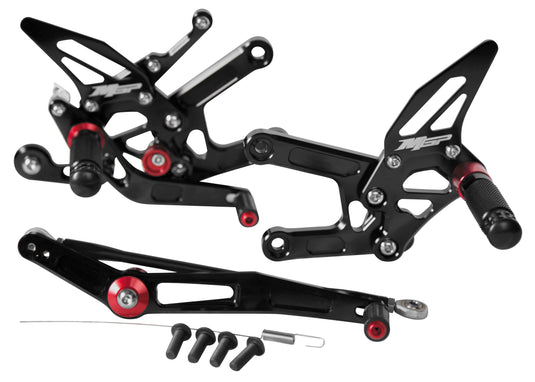 Hotbodies Racing 80801-2500 Fully Adjustable Rearset - Black
