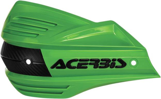Acerbis 2393480006 X-Factor Replacement Plastic Handguards - Green