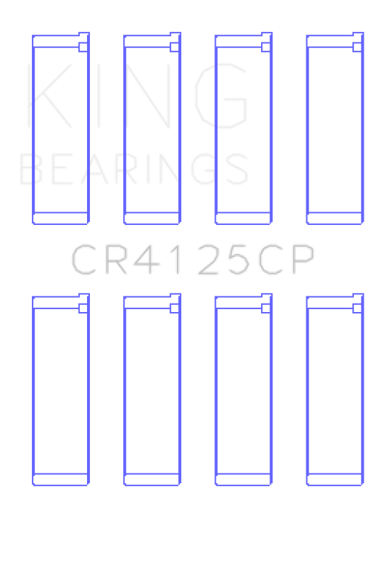 Load image into Gallery viewer, King Engine Bearings CR4125CP KING Performance Rod Bearings
