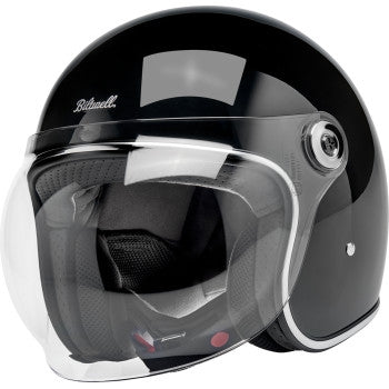 Load image into Gallery viewer, Biltwell Inc. Tahoe Solid Helmet (Large, Gloss Black)
