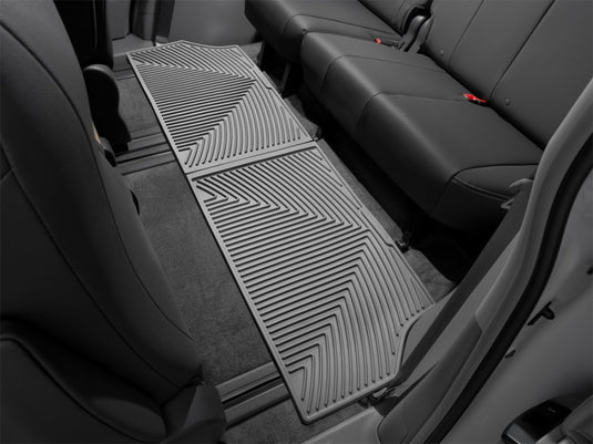 Weathertech W245GR WT Rubber Mats - Rear - Grey