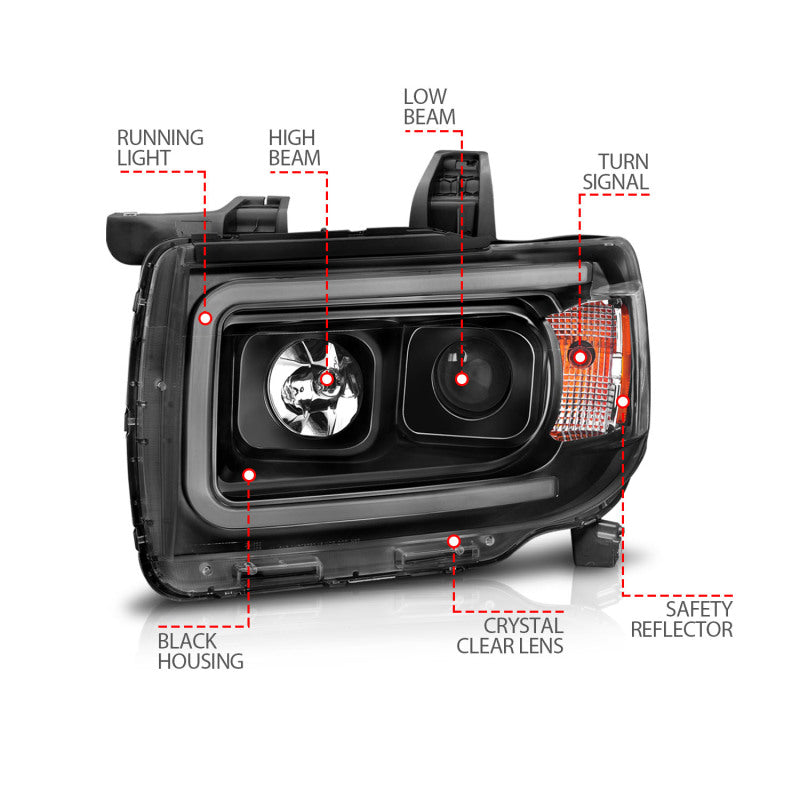 Load image into Gallery viewer, Anzo 111381 ANZ LED/Projector Headlights
