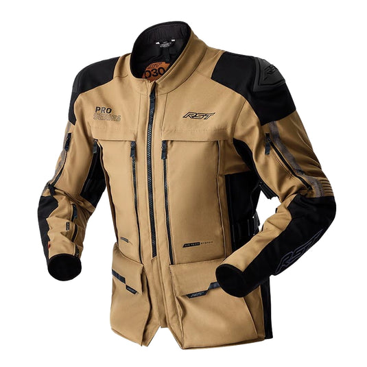Rst Pro Series Adventure D30 Jacket (Small, Sand/Black)