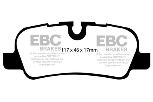 Ebc DP41542R EBC Yellowstuff Brake Pad Sets
