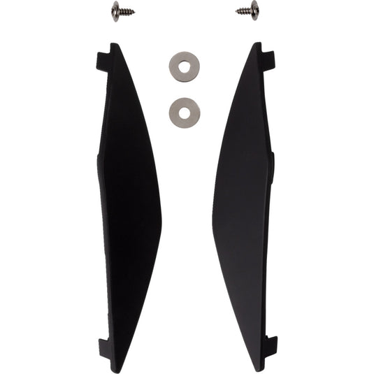 Icon Side Cover for Domain Helmets - Rubatone Black
