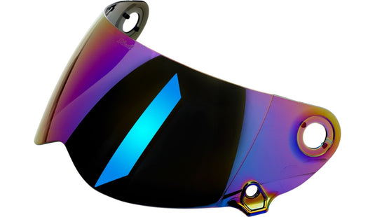 Biltwell Inc. Gen 2 Shields for Lane Splitter Helmets - Rainbow Mirror