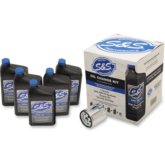 S&S Cycle 218944 Oil Change Kit