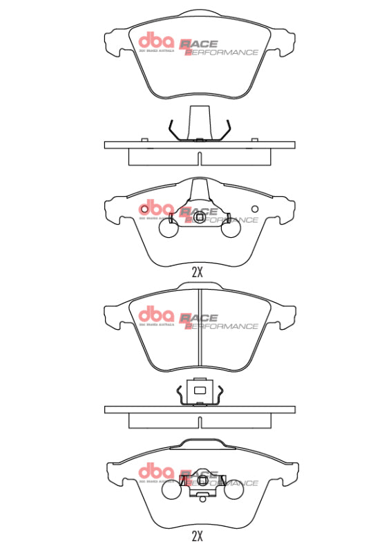 Load image into Gallery viewer, Dba DB2210RP DBA RP Performance Brake Pads
