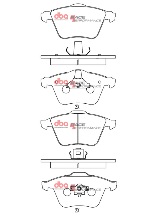 Dba DB2210RP DBA RP Performance Brake Pads