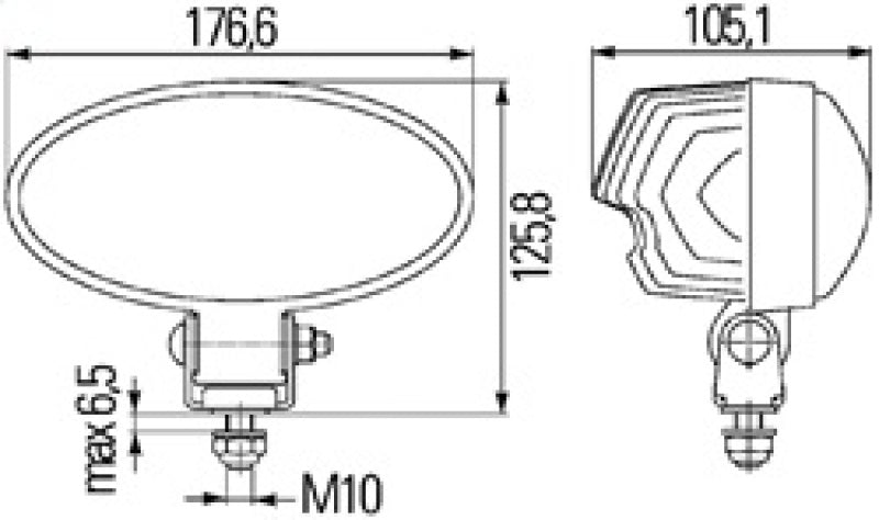 Load image into Gallery viewer, Hella 996386001 HELLA Work Lamp
