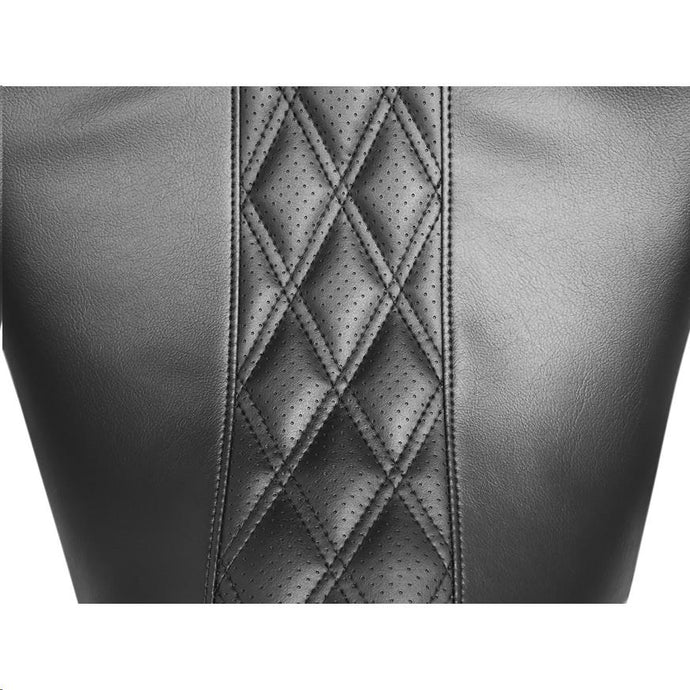 Le Pera LK-957DLHR2 Maverick Daddy Long Legs Seat - HR - Perforated Double Diamond Inlay - Black