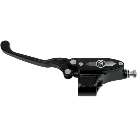 Performance Machine 0062-2917-BM 11/16in. Bore Hydraulic Clutch Contour Billet Handlebar Control (07-13 Style) - Contrast Cut