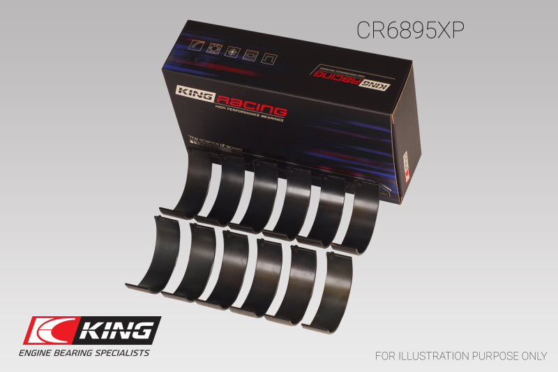 Load image into Gallery viewer, King Engine Bearings CR6895XP0.25 KING Connecting Rod Bearings
