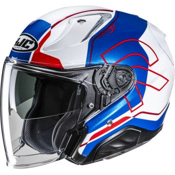 Hjc RPHA 31 Dereen Helmet (X-Large, Blue/Red (MC-21))