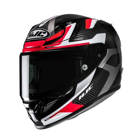 Hjc RPHA 12N Carbon Xentra Helmet (Small, Red (MC-1))