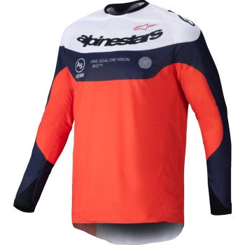 Navy/Hot Orange/White