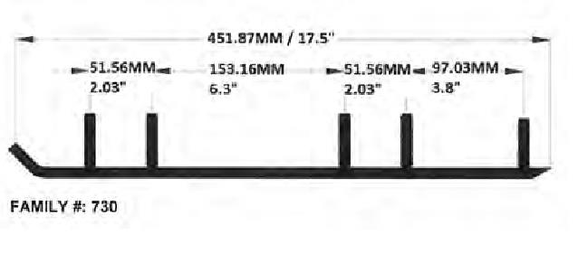Spi A-04-0-4-730 Ripper Four75 Runners - USI