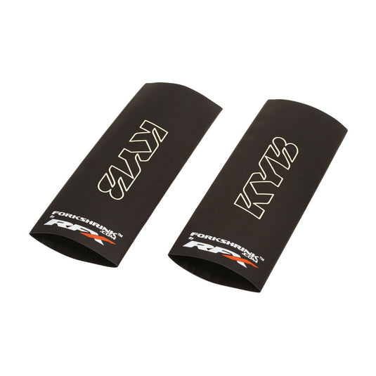 Rfx FXFG 20000 55WH Pro Series Upper Fork Guards - KYB Logo - White
