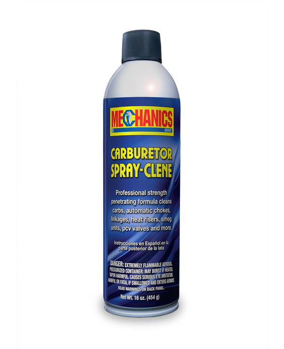 Mechanics 50213 / 50216MB Carburetor Cleaner - 16oz. Aerosol