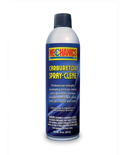 Mechanics 50213 / 50216MB Carburetor Cleaner - 16oz. Aerosol