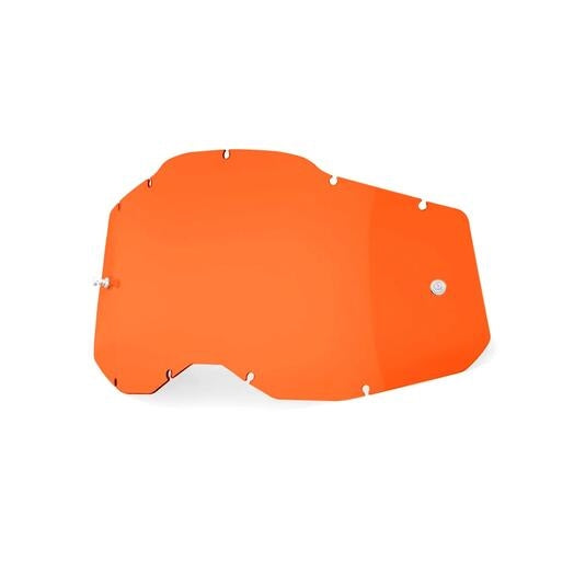 100% Replacement  Sheet Lens for RC2/AC2/ST2 Goggles -  Orange Lens