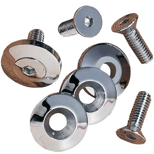 Drag Specialties DS-391357 Custom Bolt Kit for Flatside Tanks