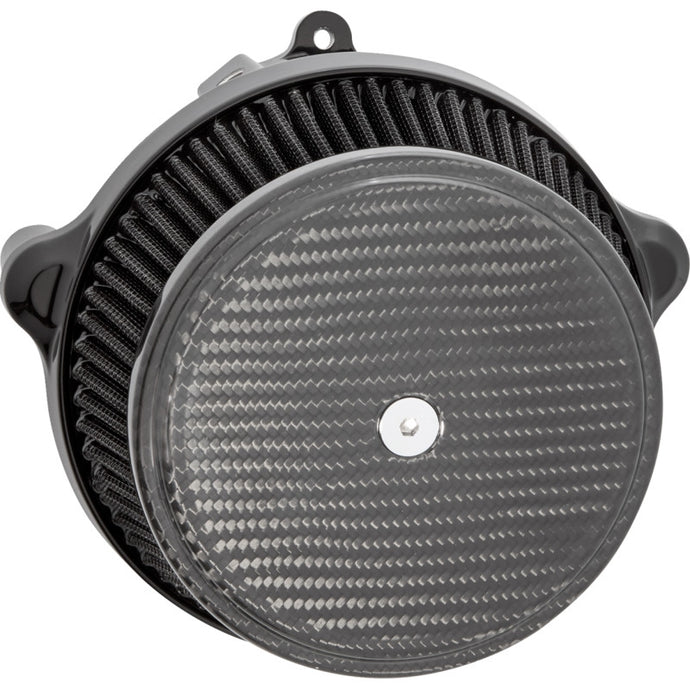 Arlen Ness 600-311 Big Sucker Stage I Air Filter Kit - Carbon - Black