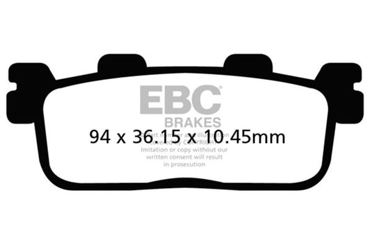 Ebc Powersports SFA607 EBC FA-SFA-X Brake Pads