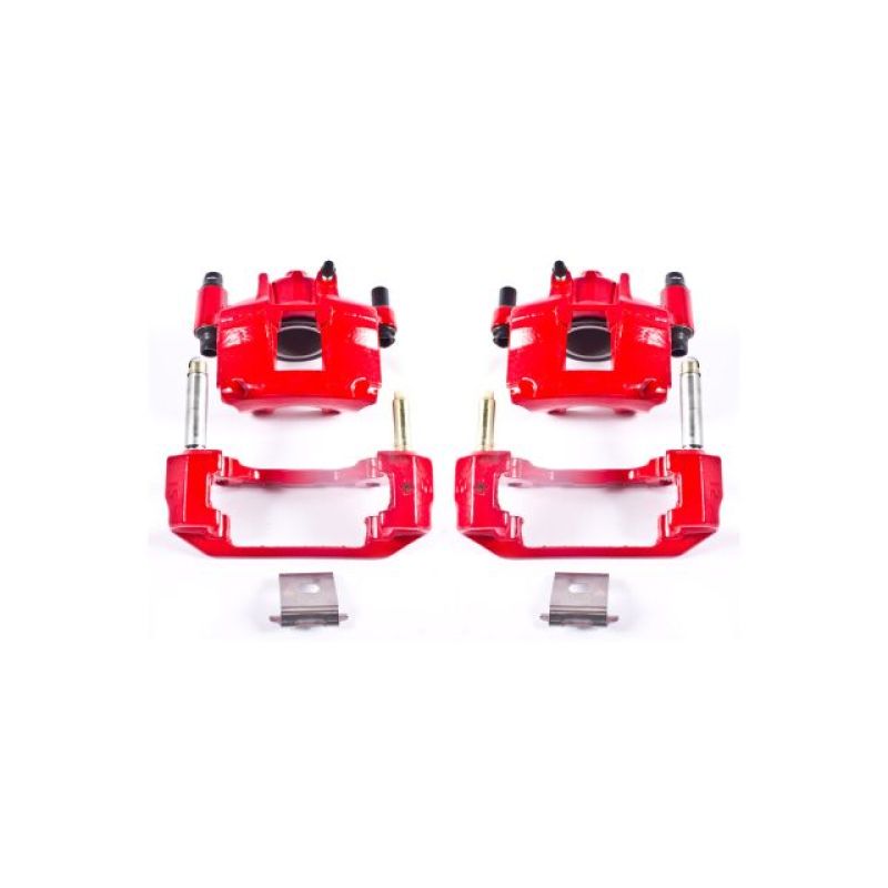Load image into Gallery viewer, Powerstop S4378 PSB Red Calipers

