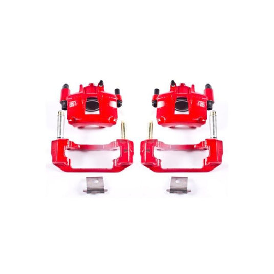 Powerstop S4378 PSB Red Calipers