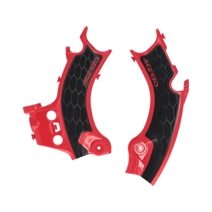 Acerbis 2986181018 X-Grip Frame Guard - Red/Black