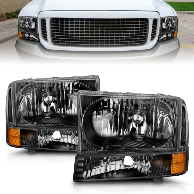 Load image into Gallery viewer, Anzo 111080 ANZ Crystal Headlights
