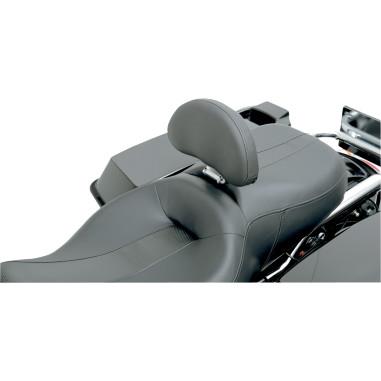 Drag Specialties 0822-0164 Small Pad Assembly with Stationary Pad for Driver Backrest Kit - Short Bar - Leather