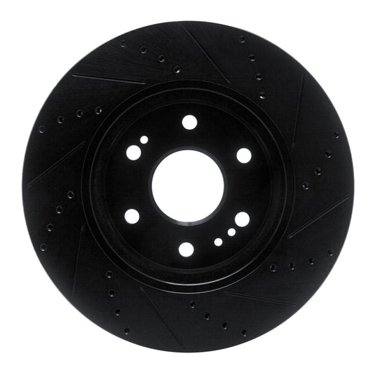 R1 Concepts 633-47080L RNC Brake Rotor - Drill & Slot