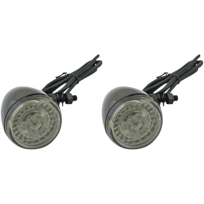 Custom Dynamics PB-UNV-FTS-AW-B Probeam Universal Dynamic Ringz Front Led Turn Signal - Gloss Black