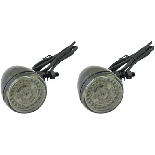 Custom Dynamics PB-UNV-FTS-AW-B Probeam Universal Dynamic Ringz Front Led Turn Signal - Gloss Black
