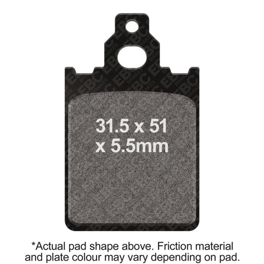 Ebc Powersports SFA186 EBC FA-SFA-X Brake Pads