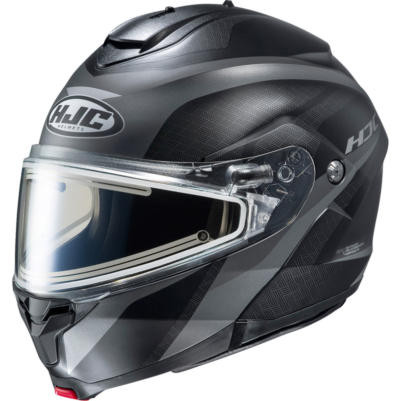 Load image into Gallery viewer, Hjc C91 Taly Snow Helmet with Electric Shield (XXXX-Large, Semi-Flat Black (MC-5SF))
