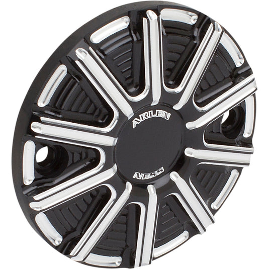 Arlen Ness 700-010 Ness-Tech Points Cover - 10-Gauge - Black Anodized with Machined Accents