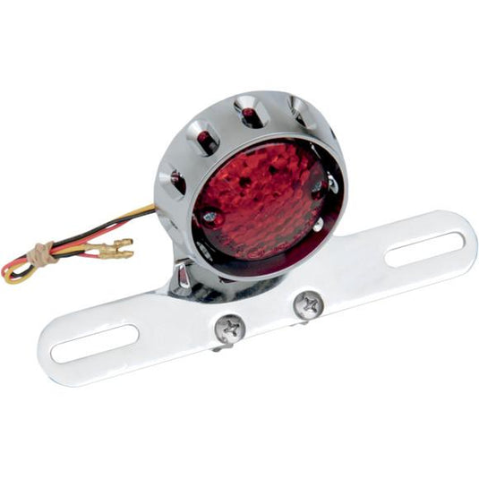 Drag Specialties 2010-0796 Custom Bobber LED Taillight and License Plate Mount