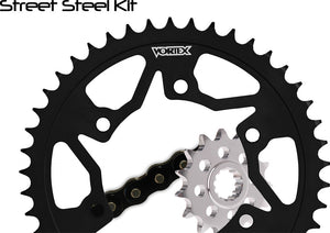 Vortex CK4140 GFRS Go Fast 520 Street Chain and Sprocket Kit